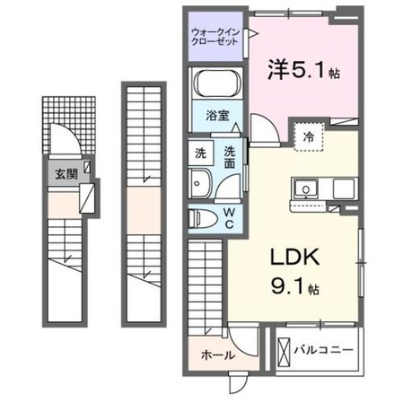 ＡＣＴＩＦ奏の物件間取画像